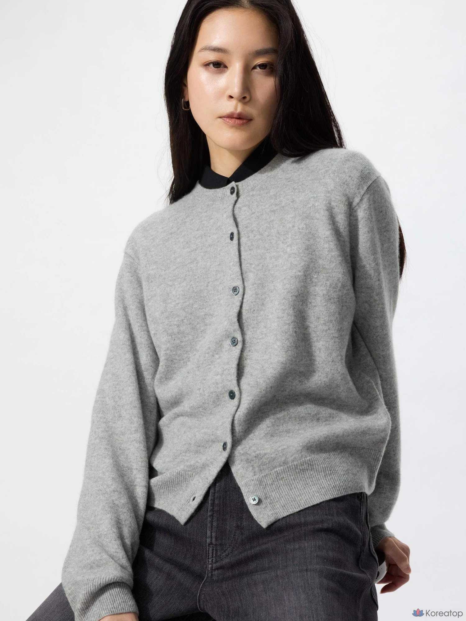 Кардиган Uniqlo Cashmere Crew Neck Cardigan