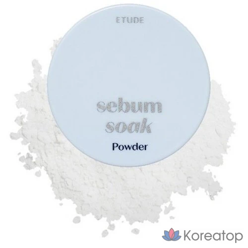 Успокаивающая пудра Etude House для кожи, 5 г, белого цвета, 1 шт.