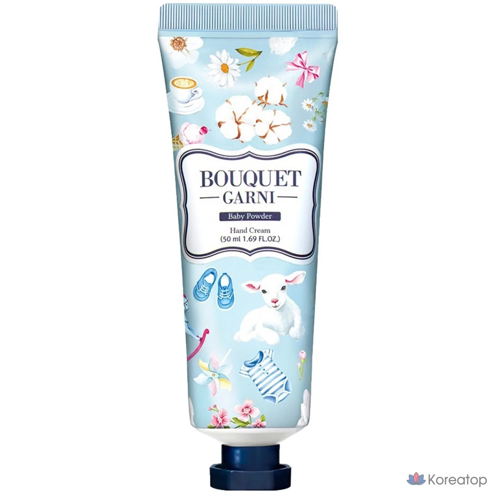 Крем для рук Bouquet Garni с ароматом детской присыпки, 50 мл, 1 шт.