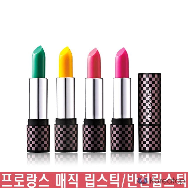 Помада Prorance Magic Lipstick, 4 цвета, 1 шт., № 3 Розовый, 3,2 г