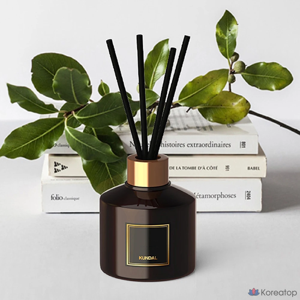Ароматический диффузор Kundal, 2 шт., фибровый стик, 10 шт., Груша и фрезия, 200 мл, 1 шт., фото 3