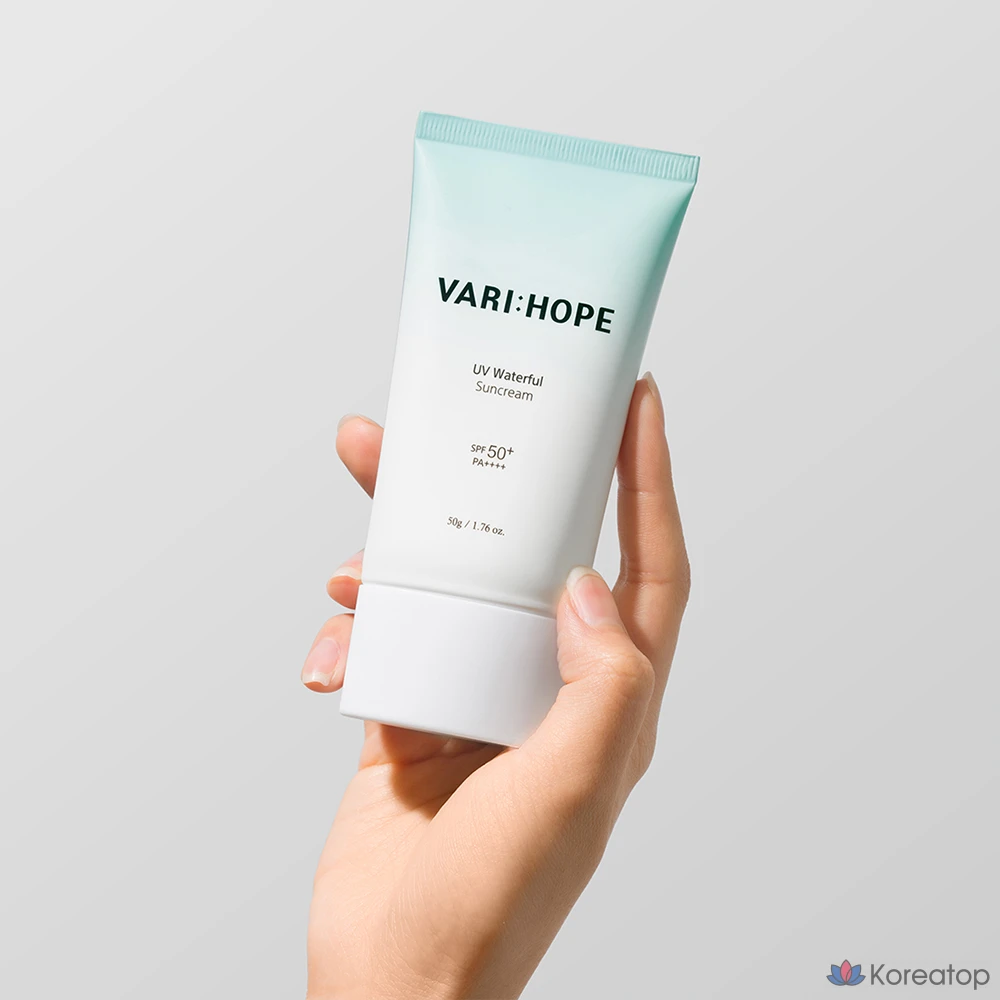 Солнцезащитный крем VARI:HOPE UV Waterfull SPF50+ PA++++, 50 г, 1 шт.
