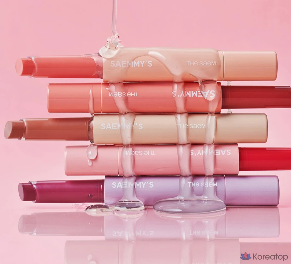 Тающий бальзам для губ The Saem's Syrup Shot, оттенок 07 Bare Peach, 1,8 г, 1 шт., фото 5