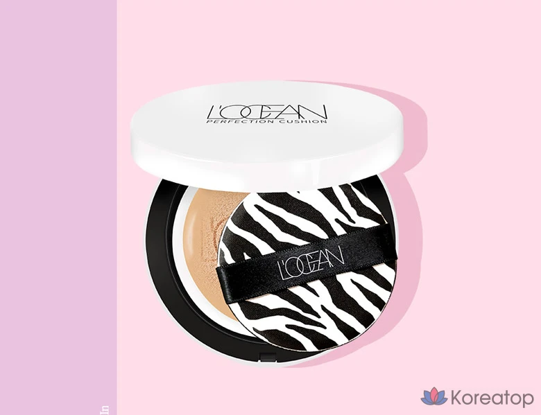 Тональный крем L'OCEAN Perfection Cushion Foundation, 25 г, № 23, цвет «Кафе латте», 1 шт., фото 2