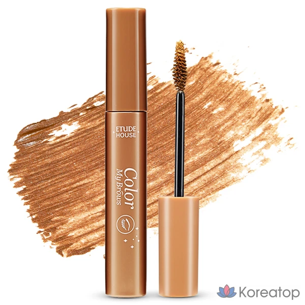 Тушь для бровей Etude House Pure Lie, 9 мл, № 2, светло-коричневый, 1 шт.