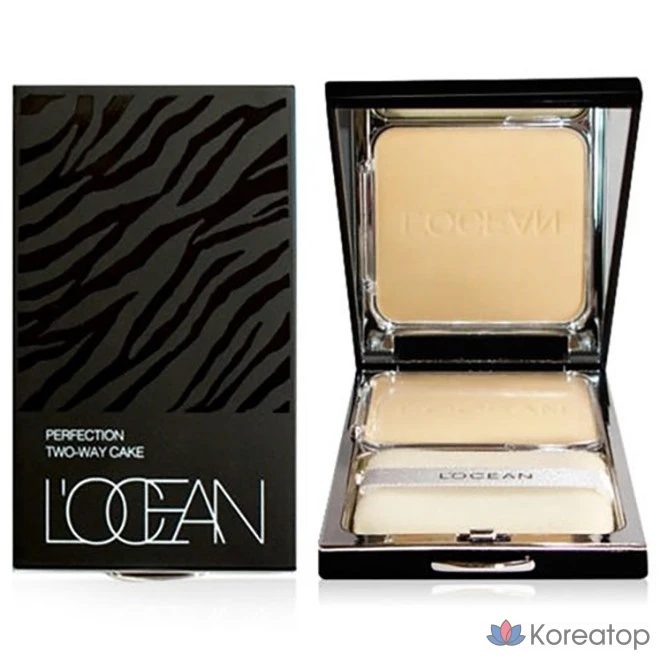 Торт L'OCEAN Perfection Two-Way Cake, 12 г, натуральный бежевый, 1 шт.