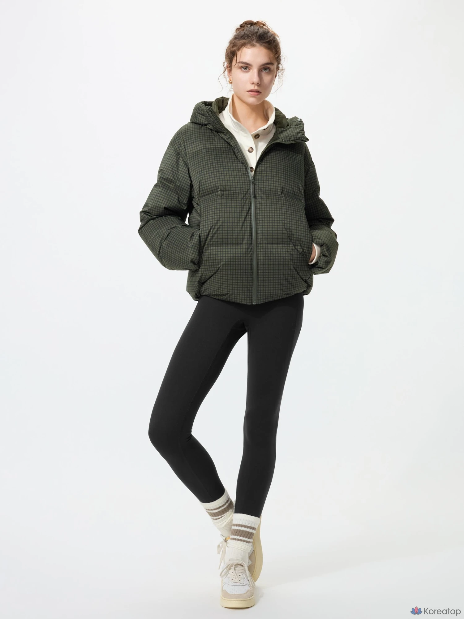 Леггинсы Uniqlo Ultra Stretch Active Leggings, длина 64-67 см, длинные