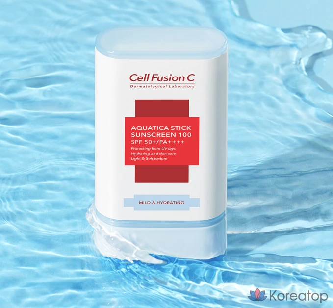 Солнцезащитный стик Cellfusion C Aquatica 100 SPF50+ PA++++, 19 г, 1 шт.