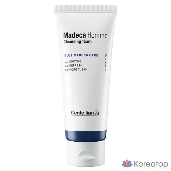 Очищающая пенка для лица Centellian24 Madeca Homme, 120 мл, 1 шт.