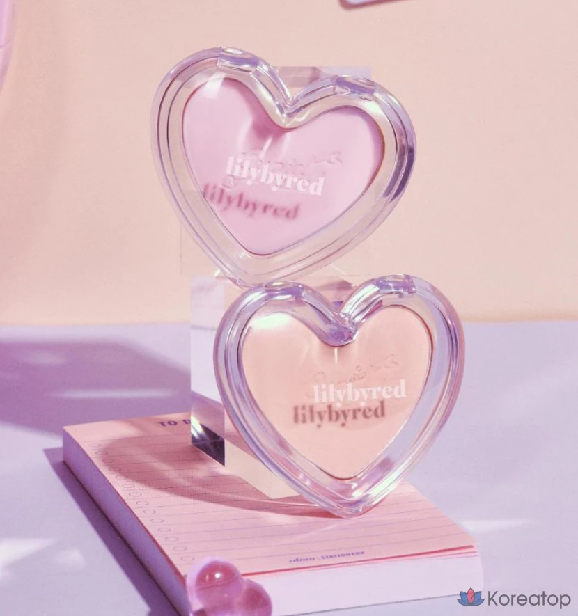 Румяна Lilybyred Love Beam Blur Cheek, 4,3 г, 02 Peach Blur, 1 шт., фото 5