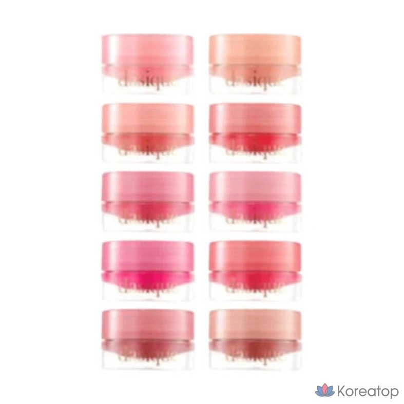 Бальзам для губ Dasique Fruity Lip Jam, абрикосовый джем, 4 г, 1 шт.