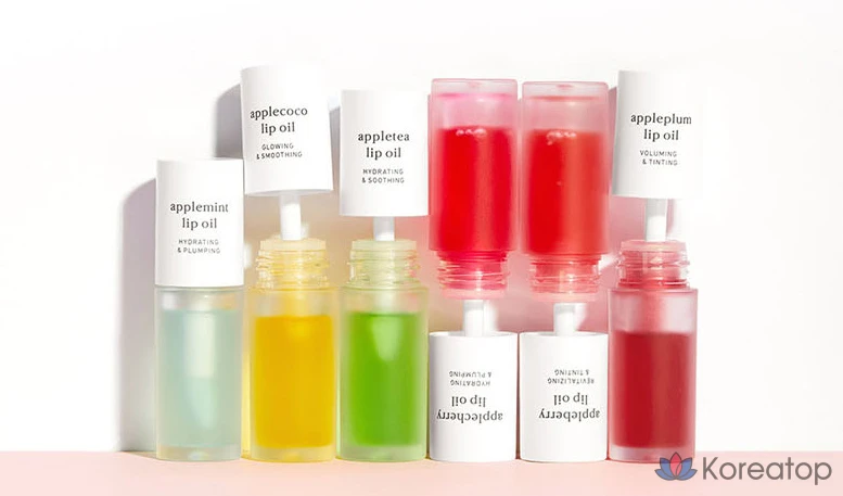 Масло для губ Nuni Apple Lip Oil, аромат «Яблоко и слива», 3,7 мл, 1 шт.