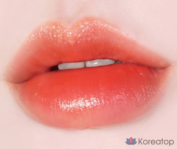 Тонированный бальзам для губ Tokobo Glass, оттенок 013 «Мандариново-красный», 3,5 г, 1 шт., фото 3