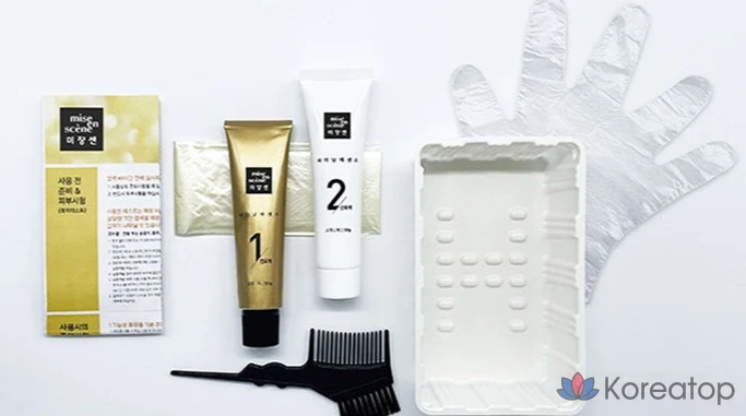 Краска для волос «Mise en Scene» Shining Essence, 4N Dark Brown, 1 шт., фото 3