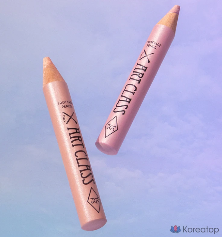 Карандаш для фроттажа Too Cool for School Art Class, № 14, цвет «Персиковый цветок», 1 шт., фото 7