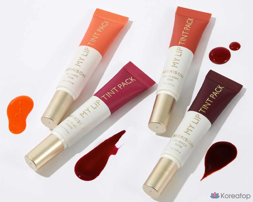 Набор тинтов для губ Berrisom My Lip Tint Pack, цвет «Кирпичная роза», 15 г, 1 шт., фото 5