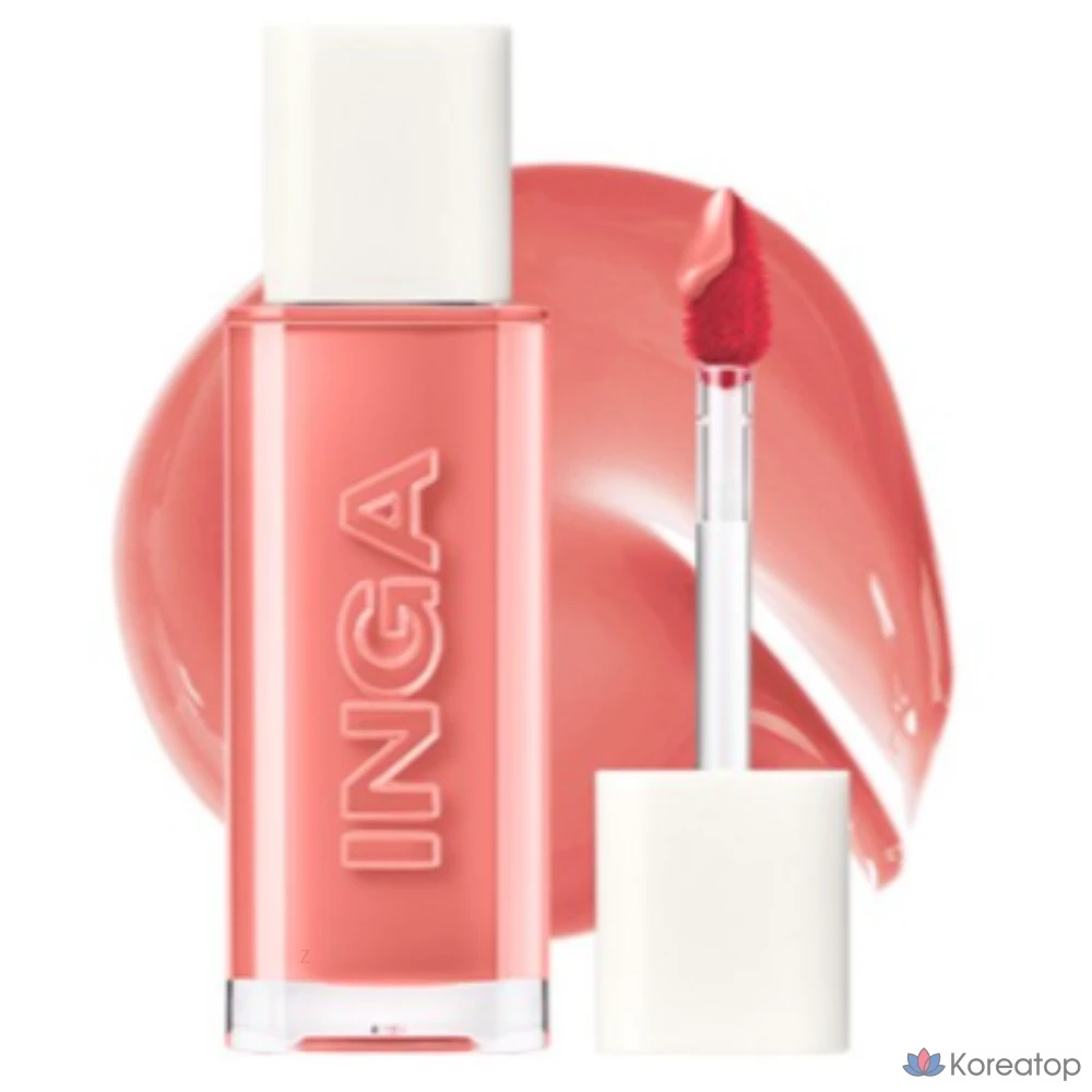 Тинт для губ ROM&ND Water Glow, 4,5 г, коралловый (насыщенный лососевый), 1 шт.