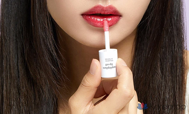 Масло для губ Nuni Apple Lip Oil, аромат «Яблоко и слива», 3,7 мл, 1 шт.