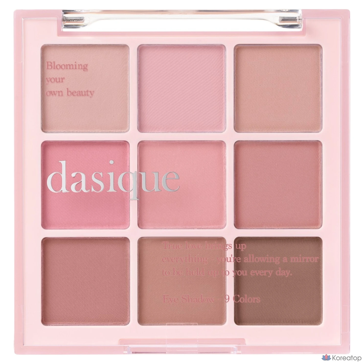 Палетка теней Dasique, 33 оттенка Milky Berry, 1 шт.