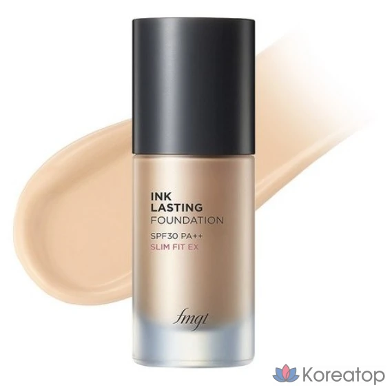 Тональный крем The Face Shop Ink Lasting Foundation Slim Fit, 30 мл, 1 шт., V203 Натуральный бежевый