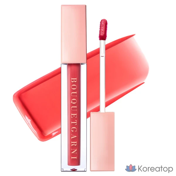 Тинт для губ Bouquet Garni Glam Dew, оттенок 02 Coral Crush, 3,5 г, 1 шт.