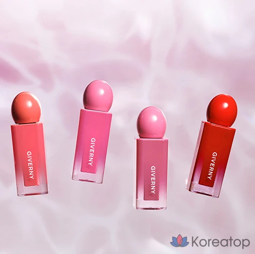 Тинт для губ Giverny Dewy Glaze Lip Tint, оттенок 08 Mauve Muley, 4,9 г, 1 шт., фото 8