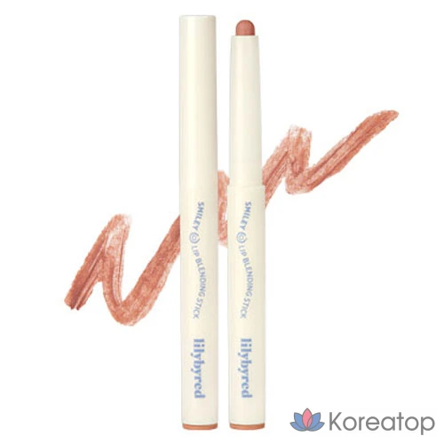 Стик для растушевки губ Lilybyred Smiley 0,8 г, 02 Banggut Banggut (L236A), 1 шт.