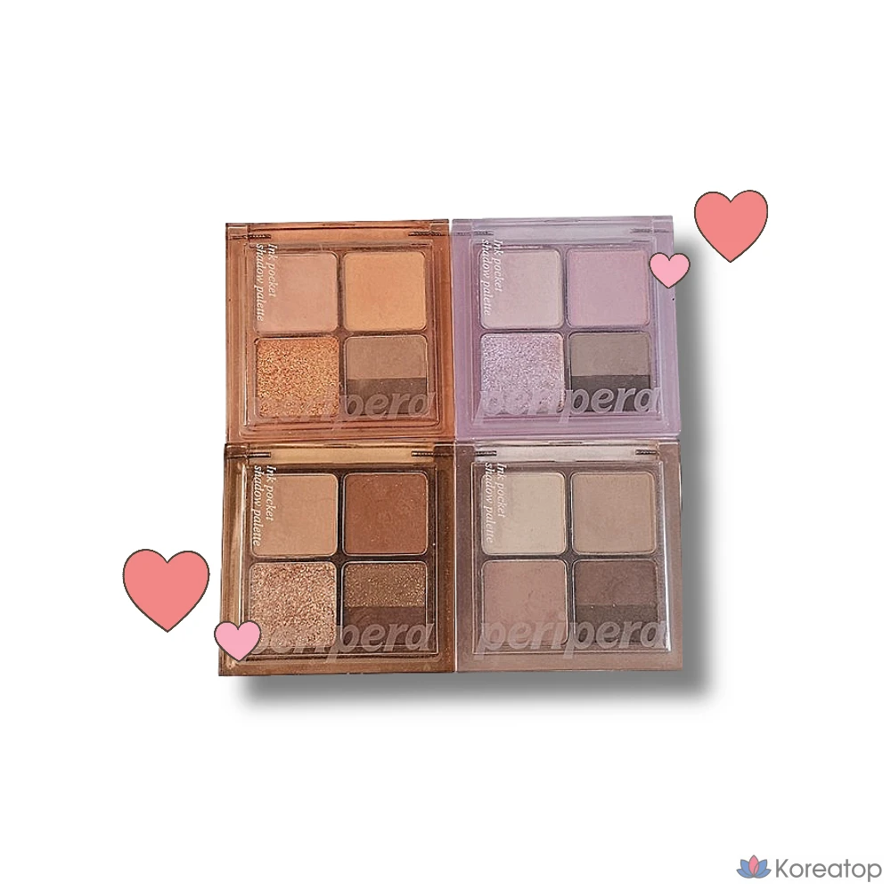 Палетка теней для век Peripera Ink Pocket Shadow Palette, № 2, аромат «Охлажденное лето» (Yeo Cool ~ Yeo Cool Light), 1 шт.