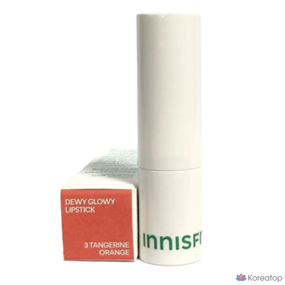 Помада Innisfree Dewy Glow, оттенок 03 Orange (мандарин), 3,5 г, 1 шт.