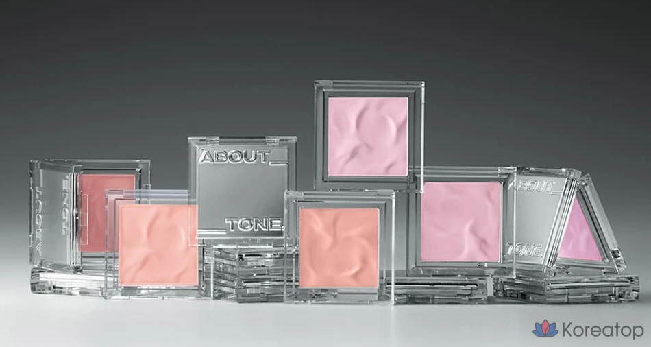 Румяна ABOUT TONE Fluffy Wear, 4,3 г, оттенок 08 Dreamy Raspberry, 1 шт., фото 6