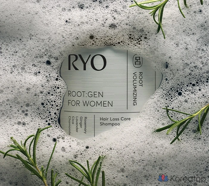 Сменный блок шампуня Ryo Rootzen для лечения выпадения волос у женщин, 400 мл, 1 шт.