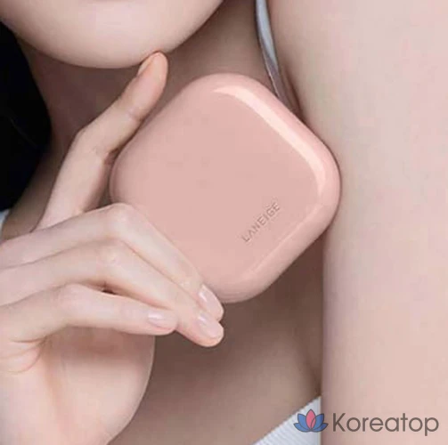 Тональный крем Laneige Neo Glow Cushion Foundation, основной продукт 15 г, сменный блок 15 г, оттенок 25N1 Tan, 1 шт.