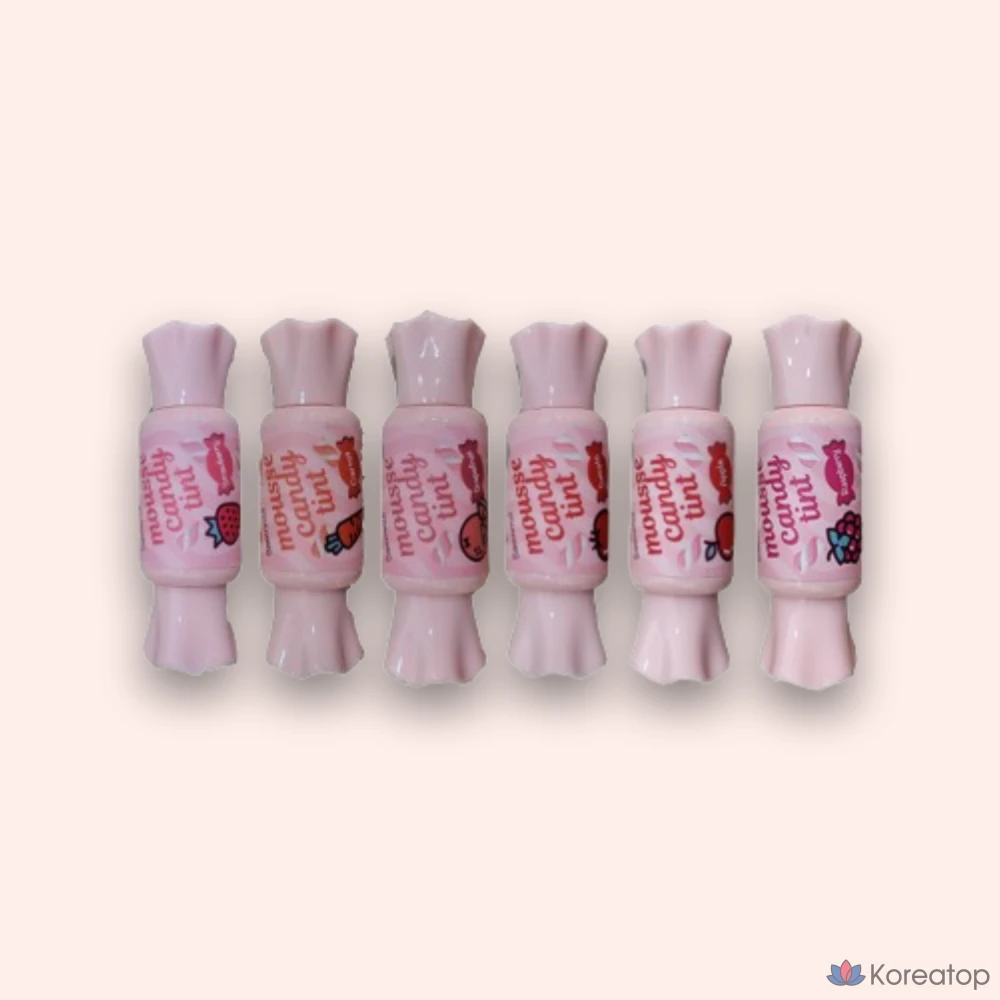 Тонирующий мусс The Saem Sammul Mousse Candy Tint, № 07 (темно-вишневый), 1 шт., фото 3