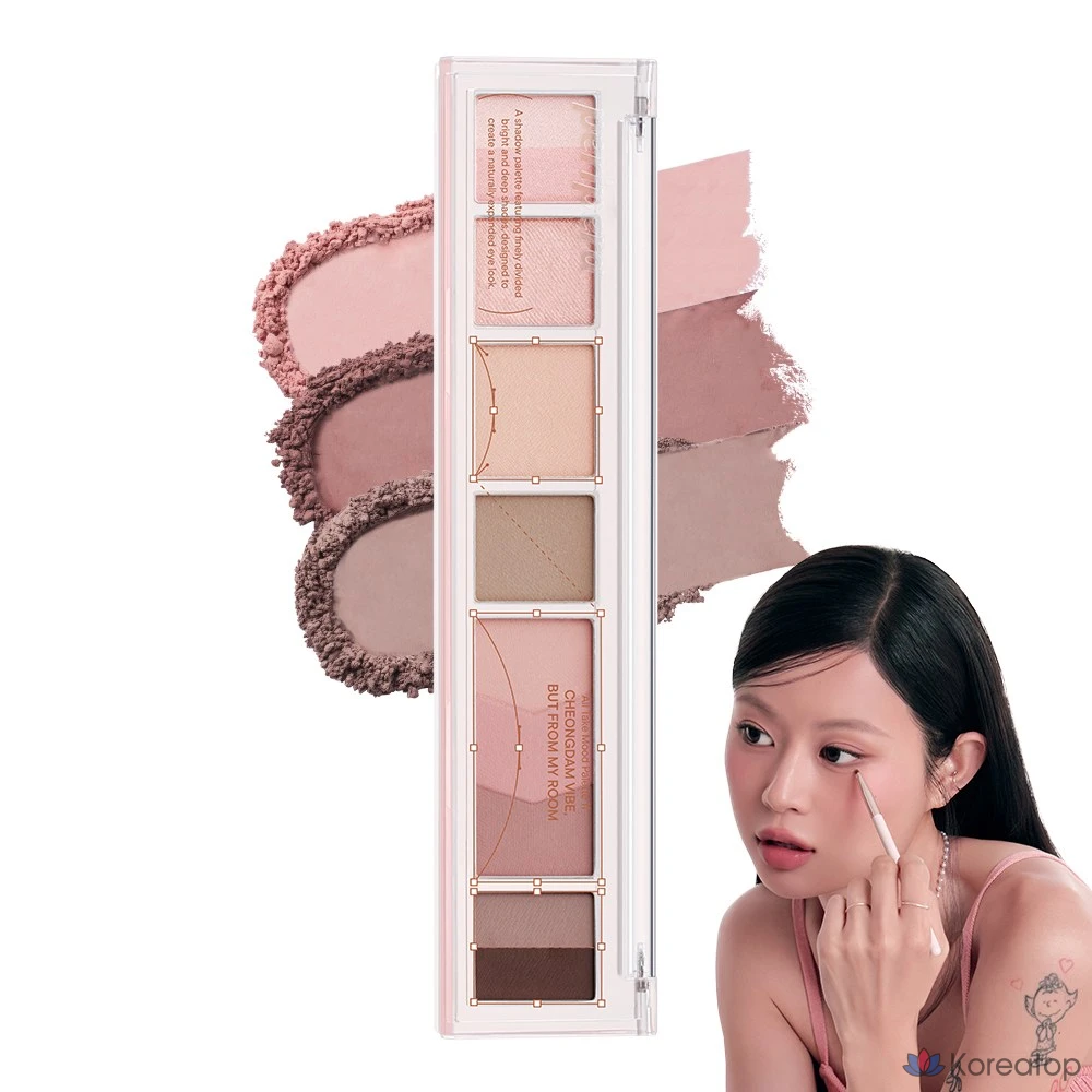Peripera Alltake Mood Palette (AD), 11 Banggu Seok Cheongdam Shop Mijigeun Artist, 1 шт.