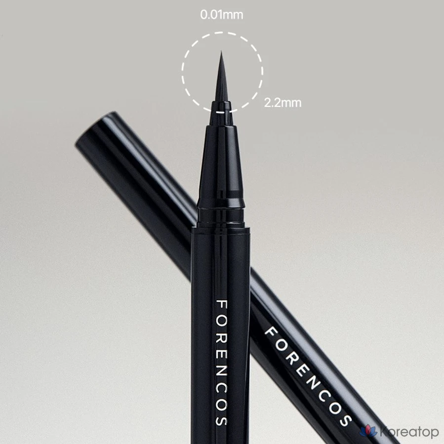 Подводка для глаз Forencos Tattoo All-Proof, 0,6 г, насыщенный черный цвет, 1 шт., фото 5