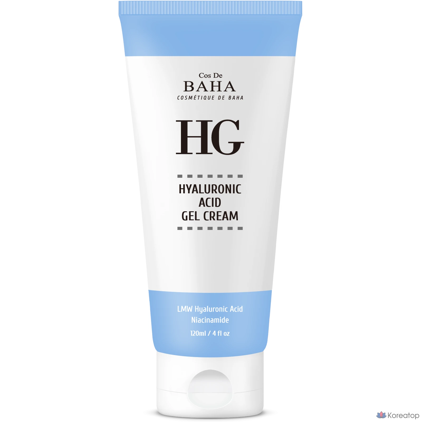 Cos De Baha HG 7-комплексный гиалуроновый гель-крем, сквалан, пантенол, для сухих, высокоувлажняющий, успокаивающий, 1 шт., 120 мл