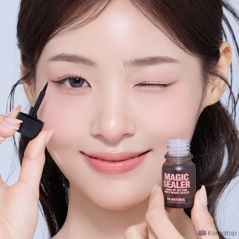 Фиксатор макияжа So Natural Powder Room Makeup Setting Multi Magic Sealer, 10 мл, 1 шт.