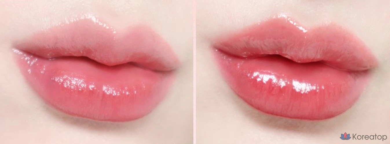 Touch in Sol Vegan Again Juicy Glossy Lip Tint, оттенок Flower Shower, 1 шт., 3,9 г, фото 2