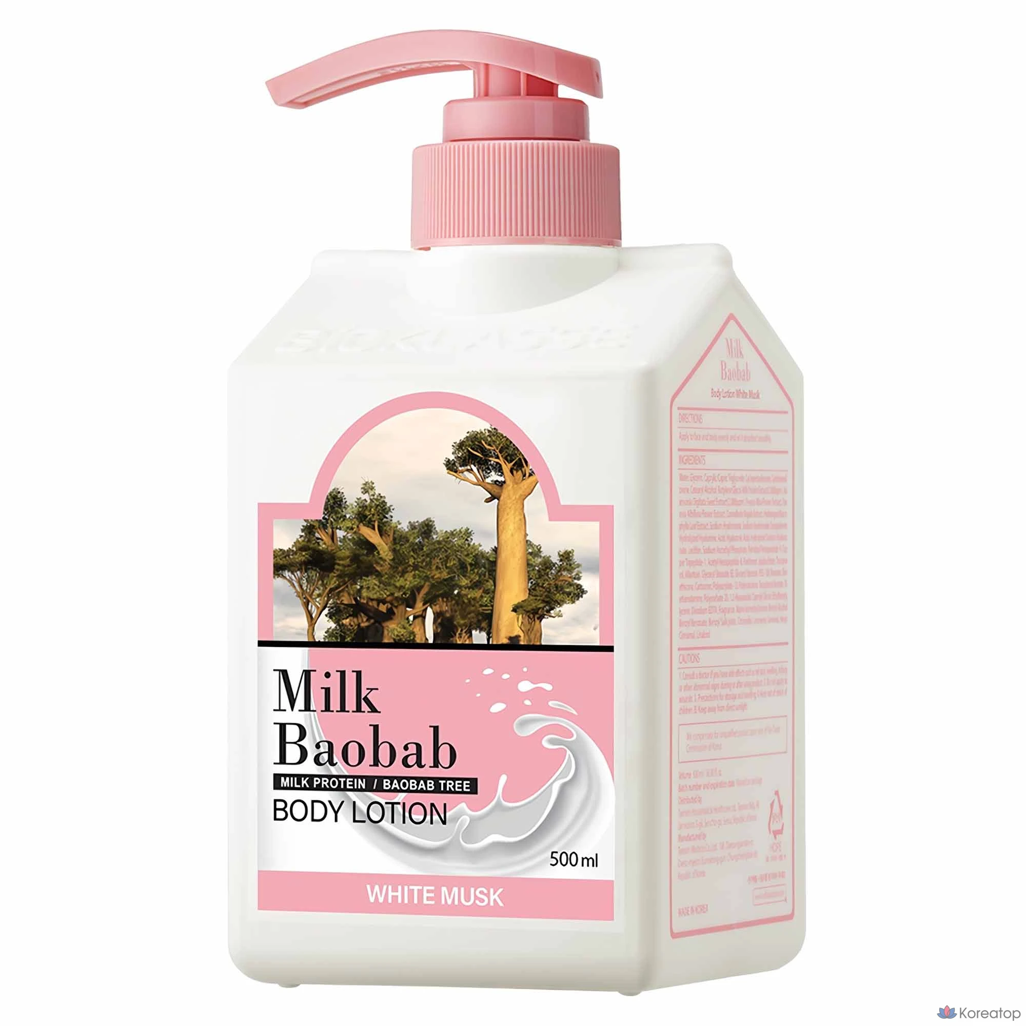 Лосьон для тела Milk Baobab с ароматом белого мускуса, 500 мл, 1 шт.