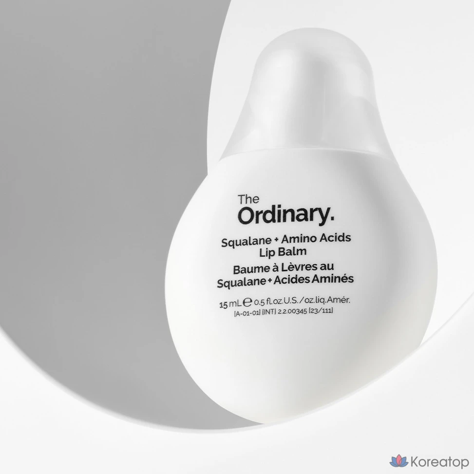 Бальзам для губ The Ordinary Squalane + Amino Ash, 1 шт., бесцветный, 15 мл