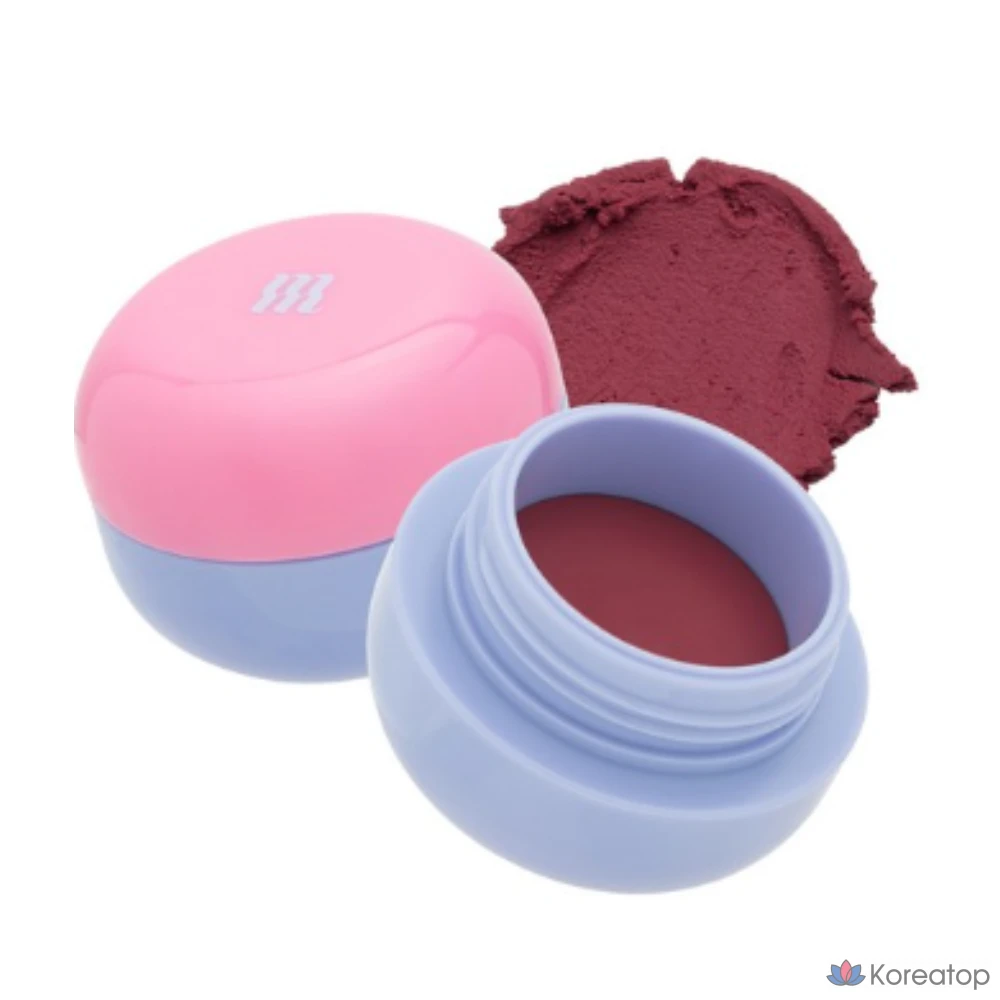 Мусс для губ MERZY Blurry, 6 г, 1 шт., BL2 Dear Grape (розово-лиловый)