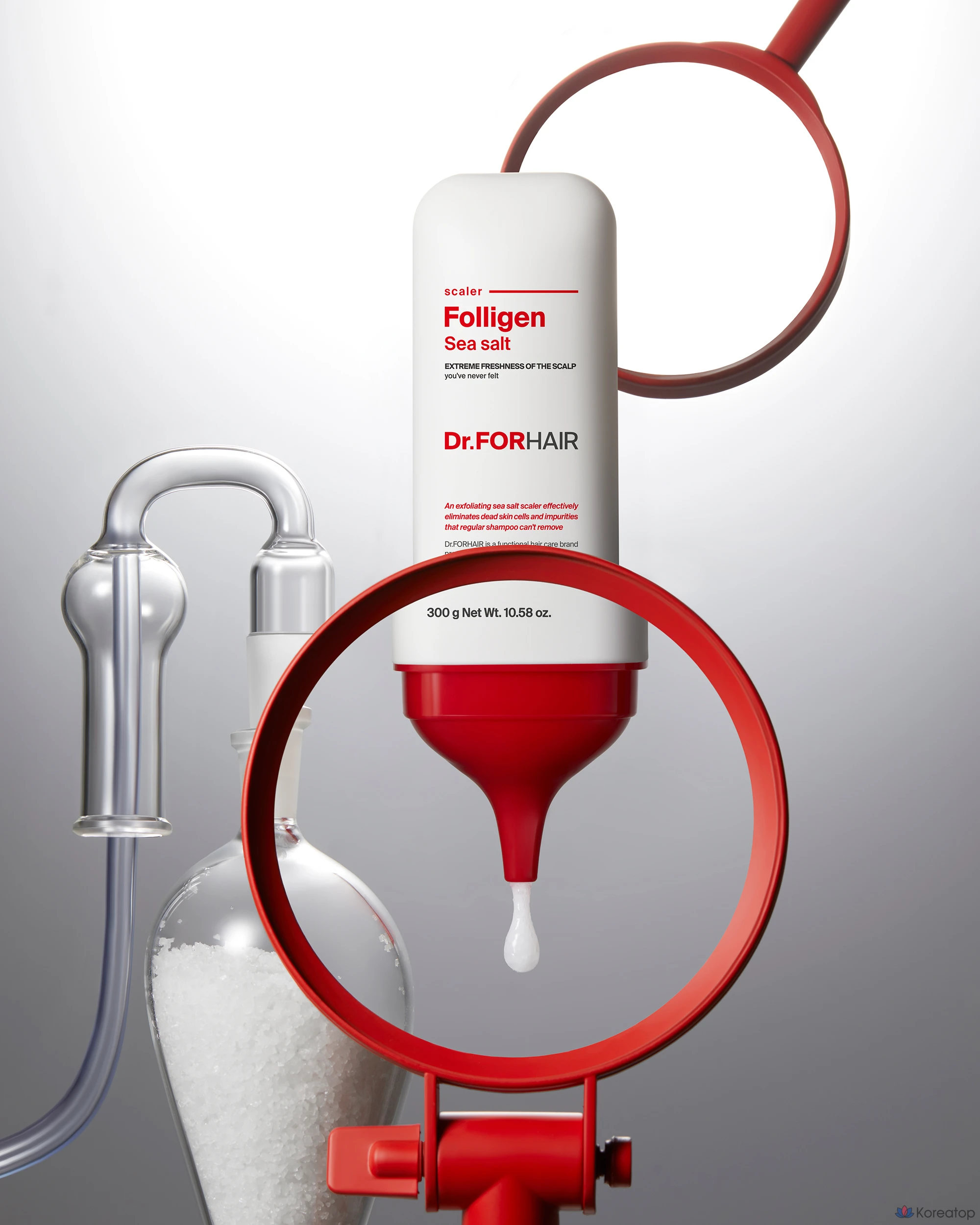 Средство для удаления волос Dr. For Hair Polygen с морской солью и поливинилхлоридом, 300 г, 1 шт.