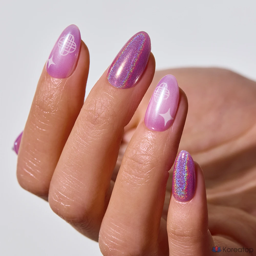 Гель-лак для ногтей Ohora Real Gel Tip, оттенок Crystal Aura, 1 шт., фото 3