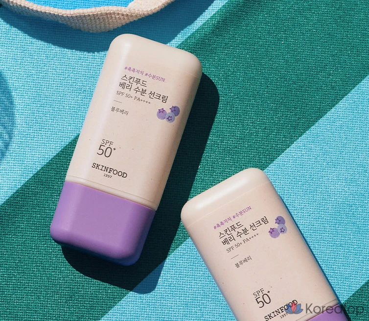 Увлажняющий солнцезащитный крем Skinfood Berry SPF50+ PA++++, 50 мл, 1 шт.