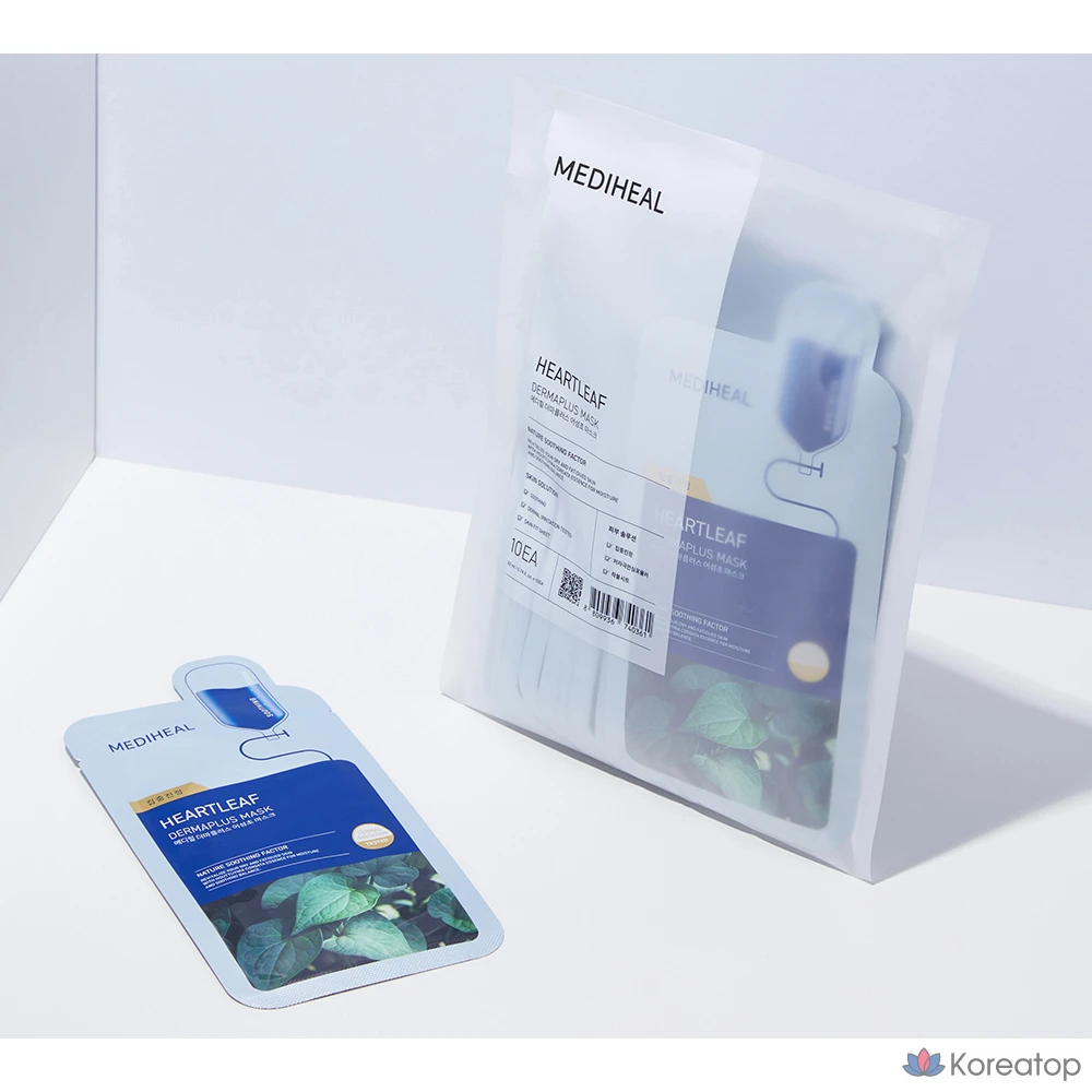 Mediheal Derma Plus Маска из полыни, 1 упаковка, 50 шт., фото 7
