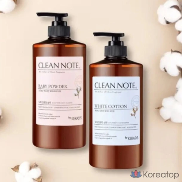 Шампунь KeraSys Clean Note White Cotton, 800 мл, 1 шт.