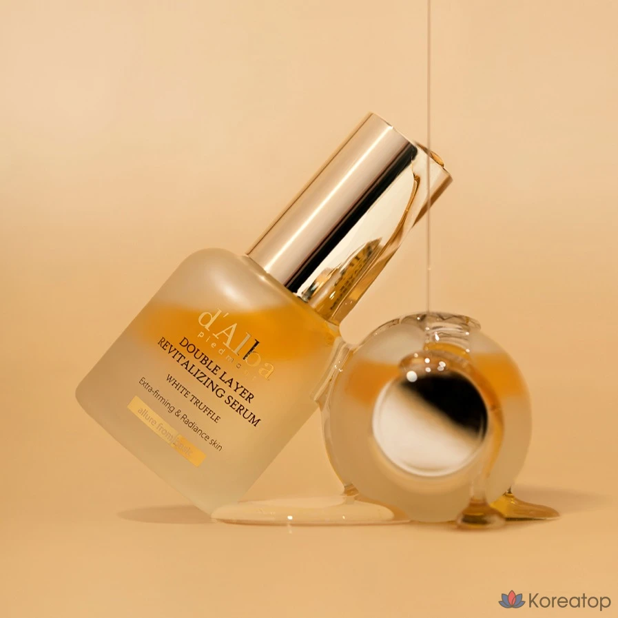 Сыворотка для восстановления кожи D'alba White Truffle Double Layer Revitalizing Serum, 50 мл, 1 шт., фото 7