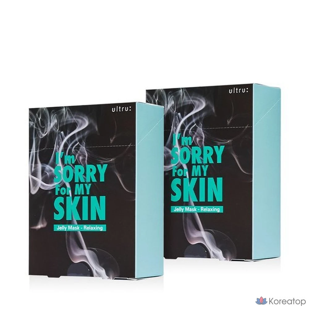 Расслабляющая гелевая маска «I'm Sorry for My Skin», 20 листов, 1 упаковка, 20 листов
