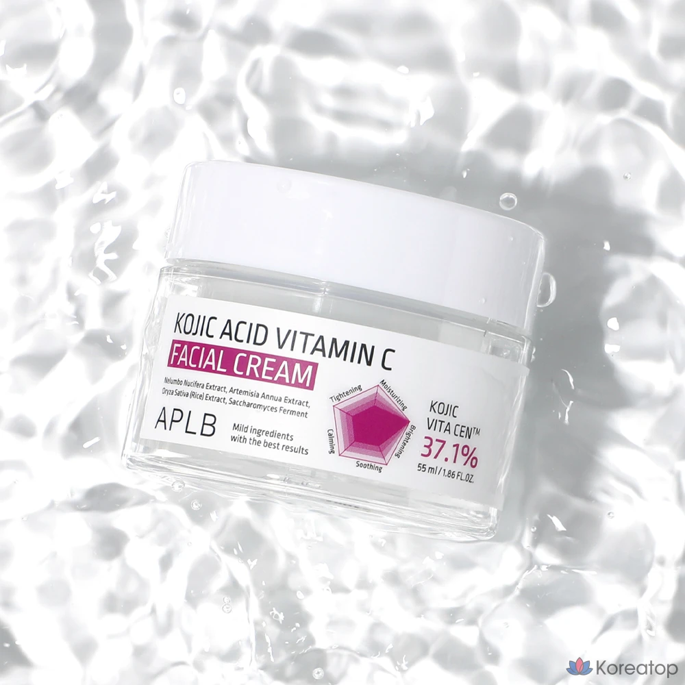 Крем для лица APLB с койевой кислотой и витамином С, 55 мл, 1 шт.