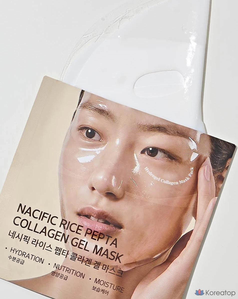 Гель-маска NACIFIC Rice Pepta Collagen, 4 шт., фото 2